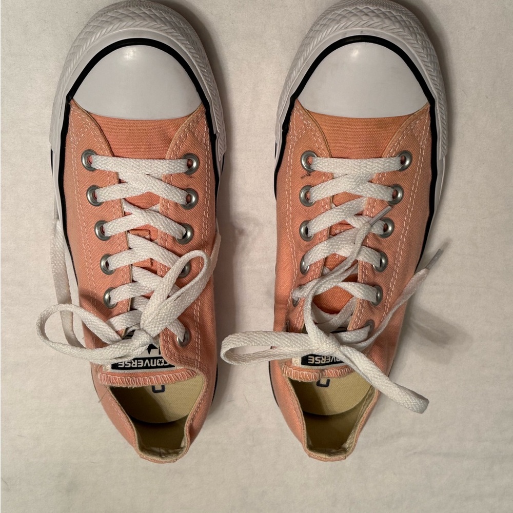 Converse Pink Low-Top Sneakers